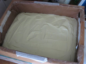Tvålen i sin form  -  The soap in the mold